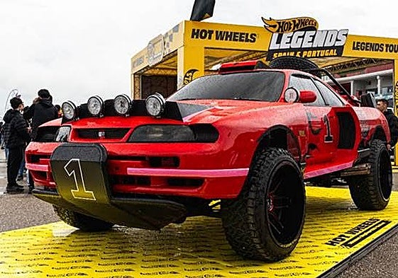 Uno de los vehículos customizados