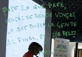 Imagen de unas jornadas de prevención contra la conducta suicida.