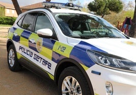 Un coche de la policía local de Getafe.