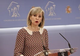 La portavoz de Sumar en el Congreso, Verónica M. Barbero.