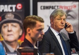 El periodista alemán y activista político ultra Jürgen Elsässer es el principal editor de la revista 'Compact'.