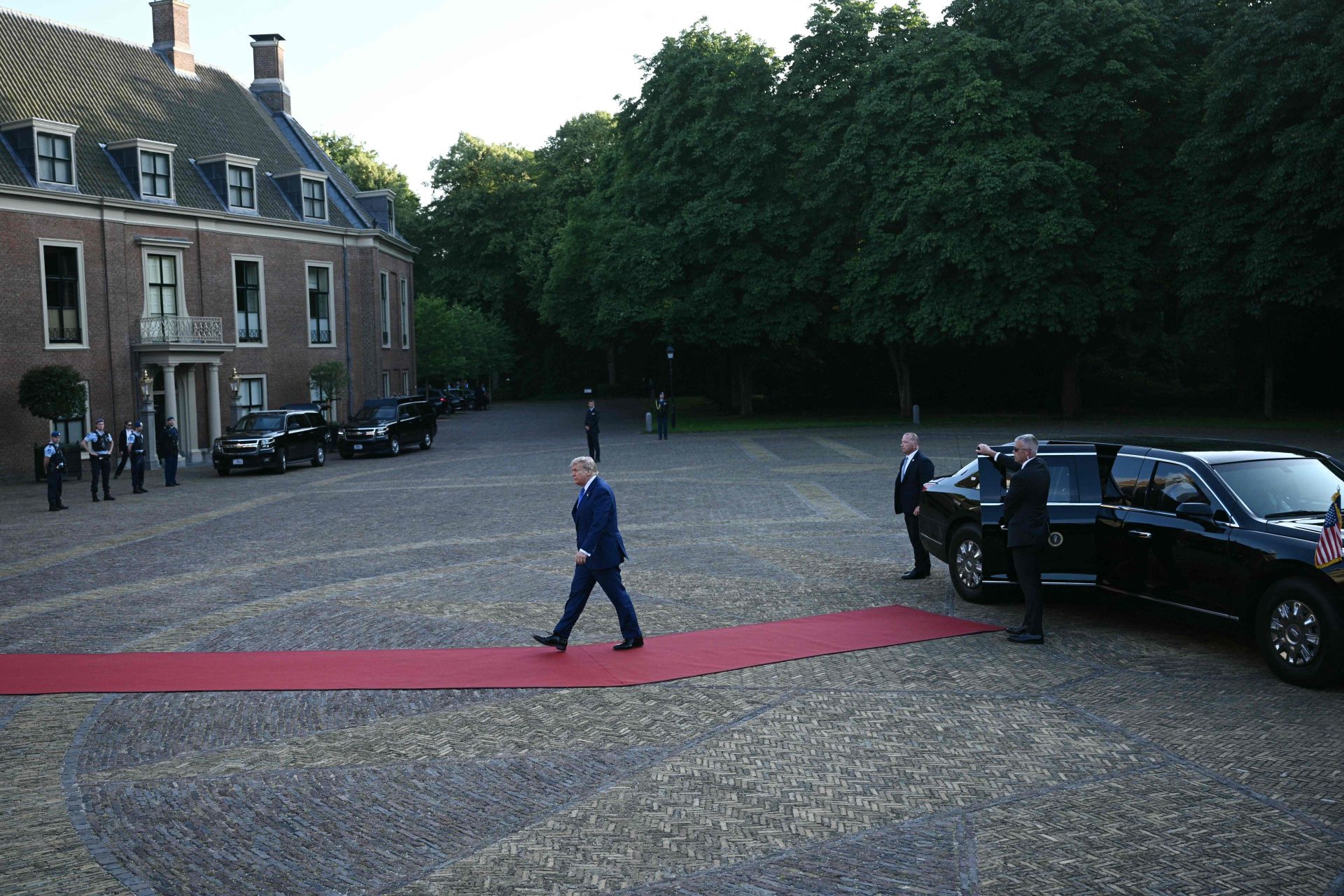 La lujosa cena de gala de los jefes de Estado y de Gobierno de la OTAN en La Haya