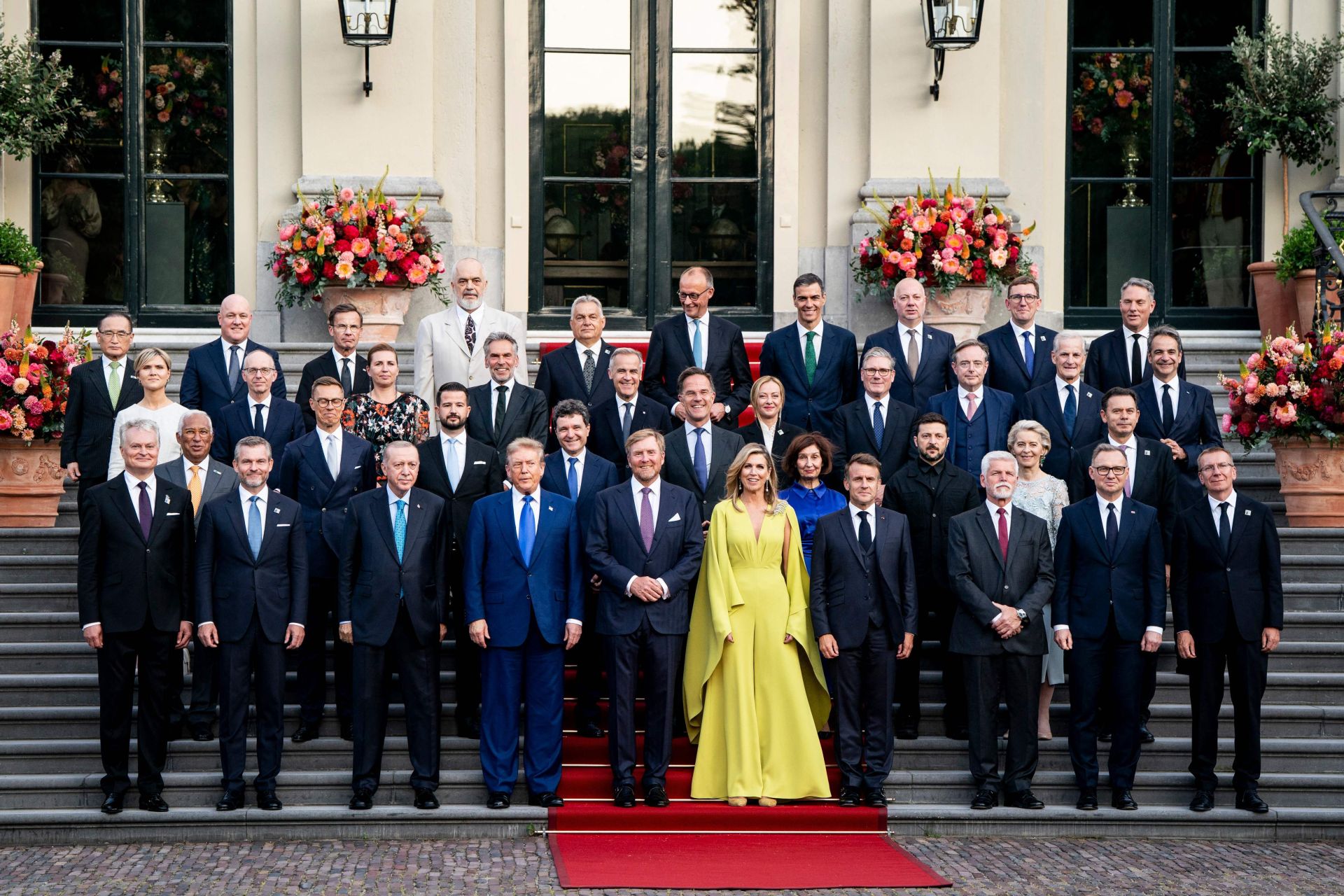 La lujosa cena de gala de los jefes de Estado y de Gobierno de la OTAN en La Haya