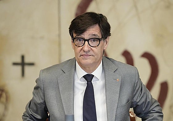 El presidente de la Generaliat de Cataluña Salvador Illa,
