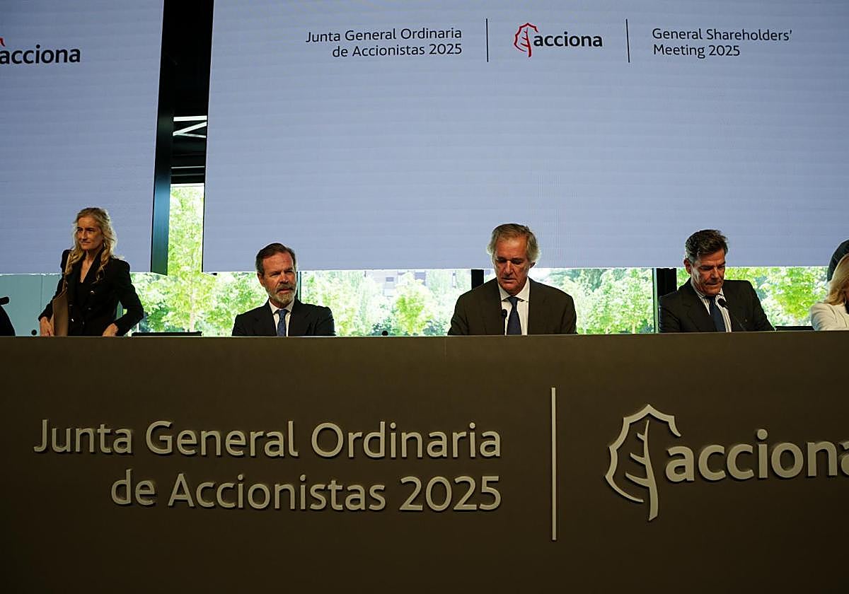 Acciona repartirá a su accionistas un dividendo de 5,25 euros por ...