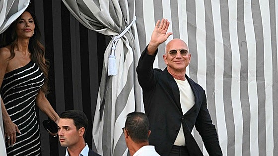 La boda de Jeff Bezos y Lauren Sánchez cambia de ubicación por motivos de seguridad