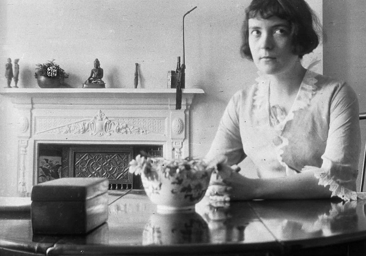 Los cuadernos de Katherine Mansfield desmienten su imagen angelical...