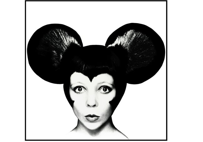 Penelope Tree as Mickey Mouse, 1970.
