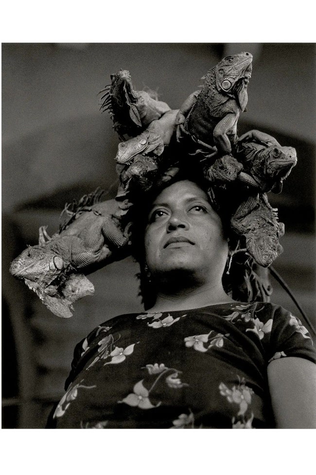 'Our Lady of the Iguanas' (1979) is the author's most iconic photo.