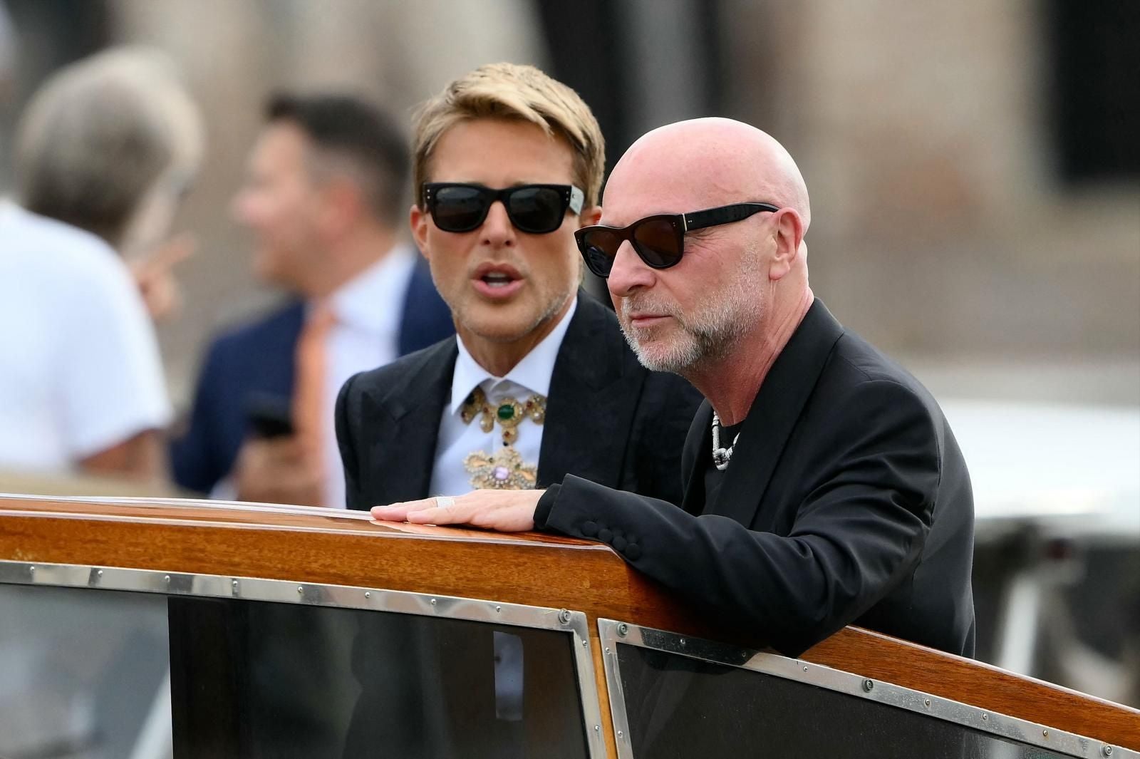 El diseñador de moda italiano, Domenico Dolce