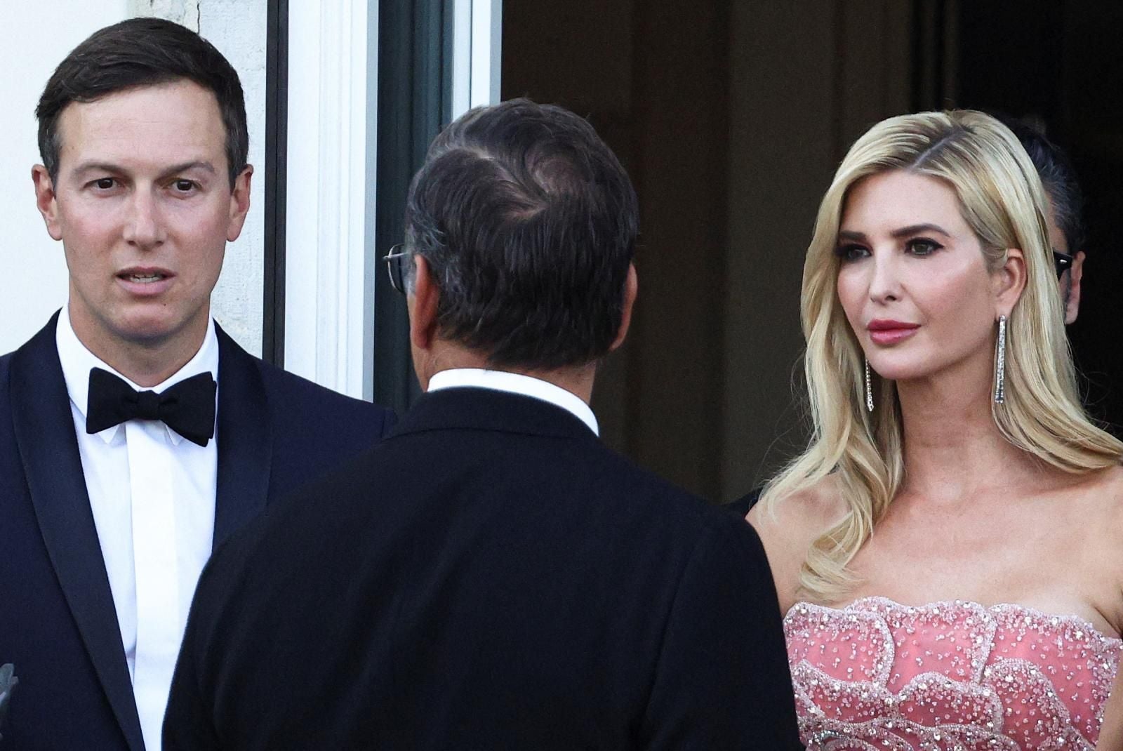 Ivanka Trump junto a su marido, Jared Kushner