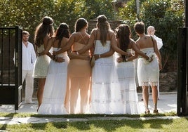 Una de las bodas celebradas en Campillo de Ranas