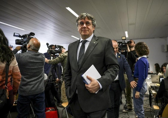 Carles Puigdemont, expresident catalán