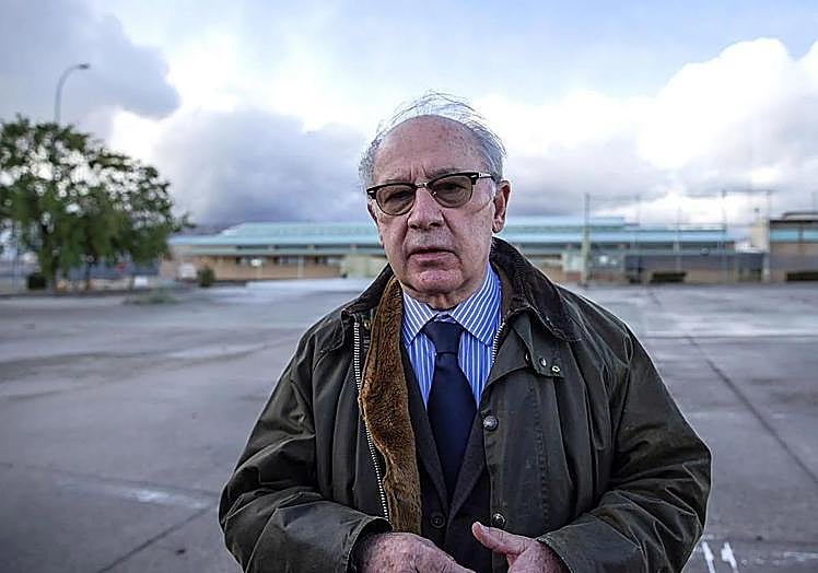 Rodrigo Rato abandona la prisión de Soto del Real en octubre de 2020.