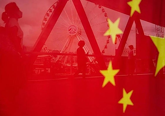 Una ciudad de China.