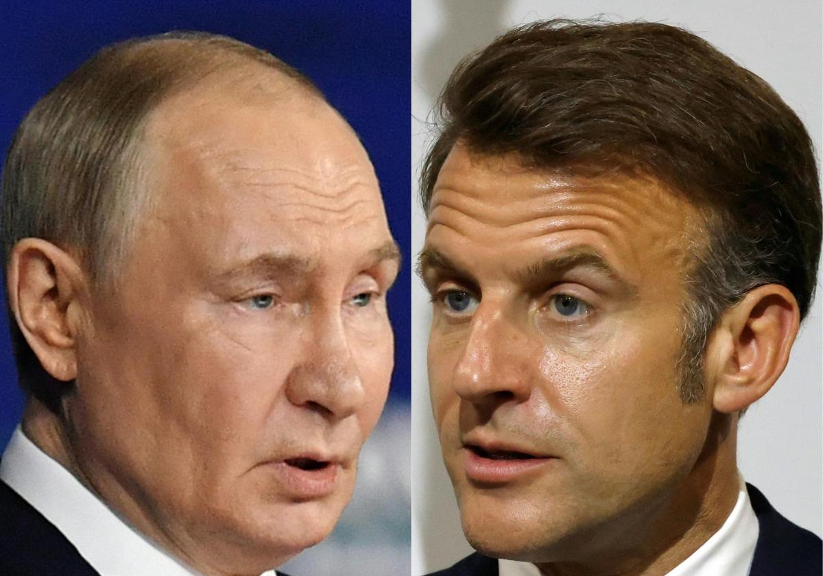 Macron y Putin reanudan sus contactos telefónicos por...
