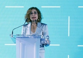 La vicepresidente primera del Gobierno, María Jesús Montero