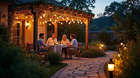 Ilumina tu jardín y ahorra en tu factura con estas luces solares