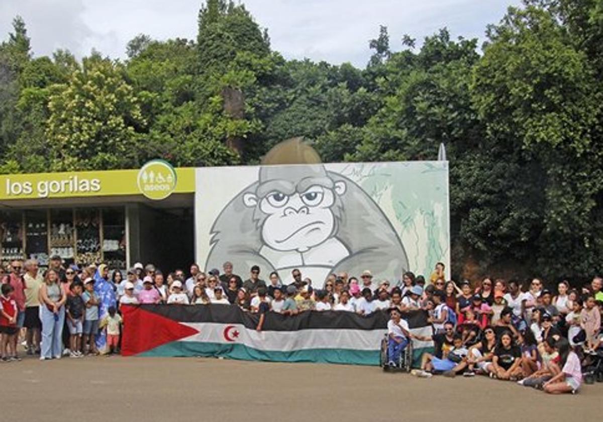 One of the groups of Sahrawi children who were on holiday in Spain in a previous edition of the programme.