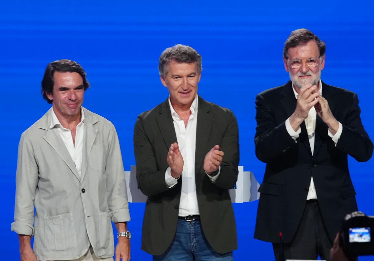 Aznar avisa a Sánchez: «Si pactas con delincuentes, no te extrañe acabar en  la cárcel» | La Rioja