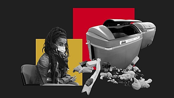 Un recién nacido con 53 cuchilladas arrojado a un contenedor de basura