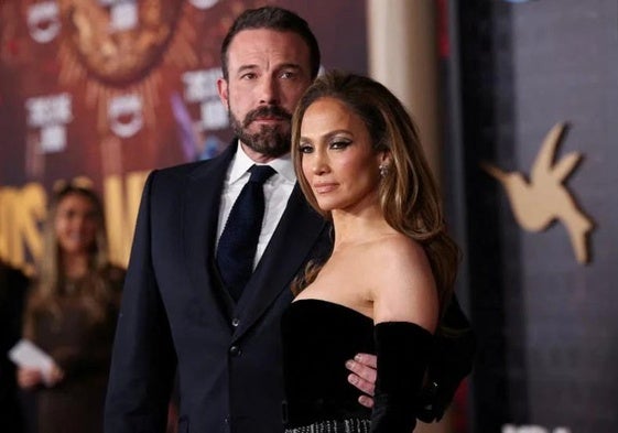 Ben Affleck y Jennifer López.