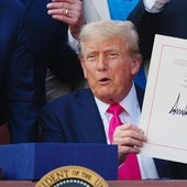 El presidente de Estados Unidos, Donald Trump