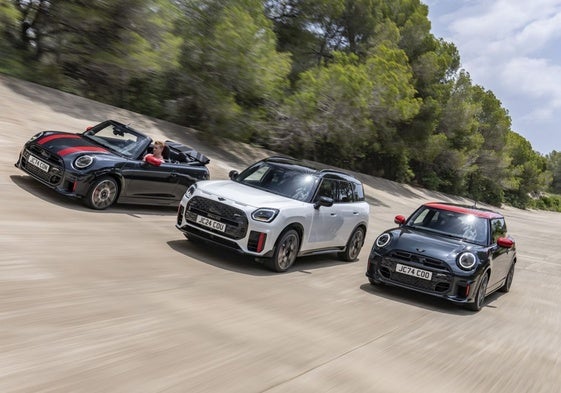 La familia de Mini JCW.