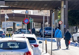 La aduana de Melilla.