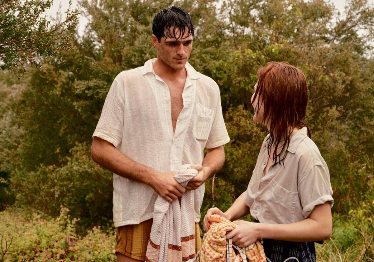 Jacob Elordi y Odessa Young en 'El camino estrecho'