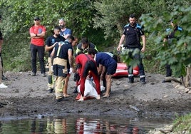 Dispositivo de búsqueda en la zona de Las Caldas, en Oviedo