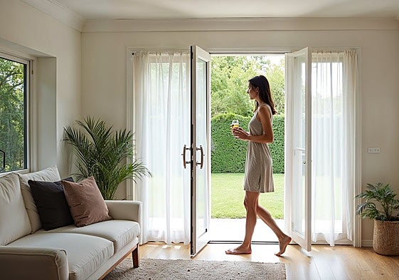 Apalus, la mosquitera magnética para puertas que mantendrá tu hogar sin insectos