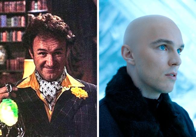 Lex Luthor, encarnado por Gene Hackman en 1978, es ahora Nicholas Hoult ('X-Men').
