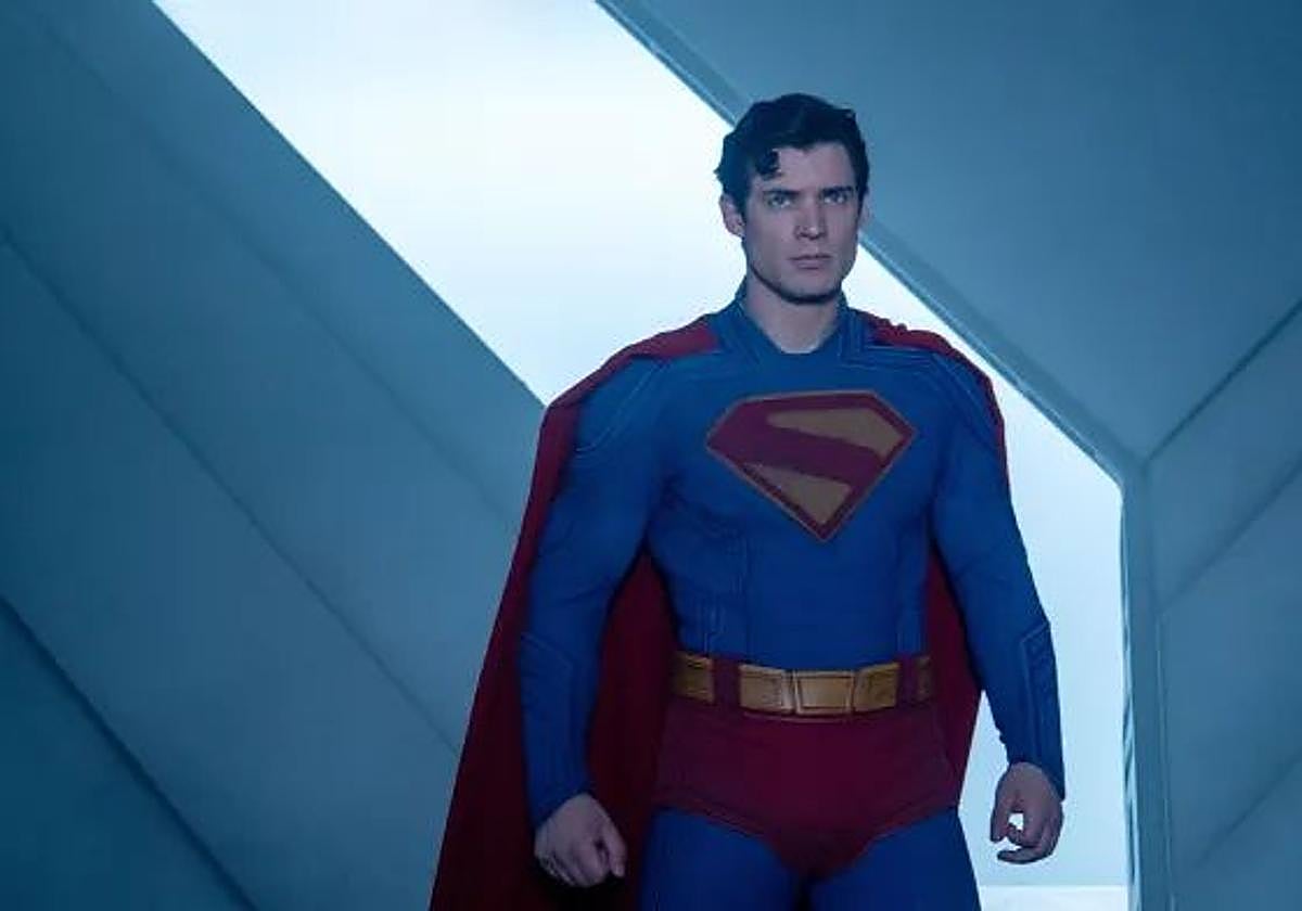 Image of David Corenswet as Superman.