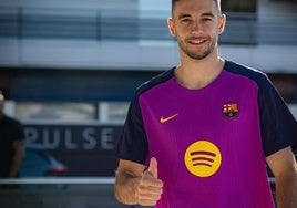 Joan García, nuevo portero del Barcelona.