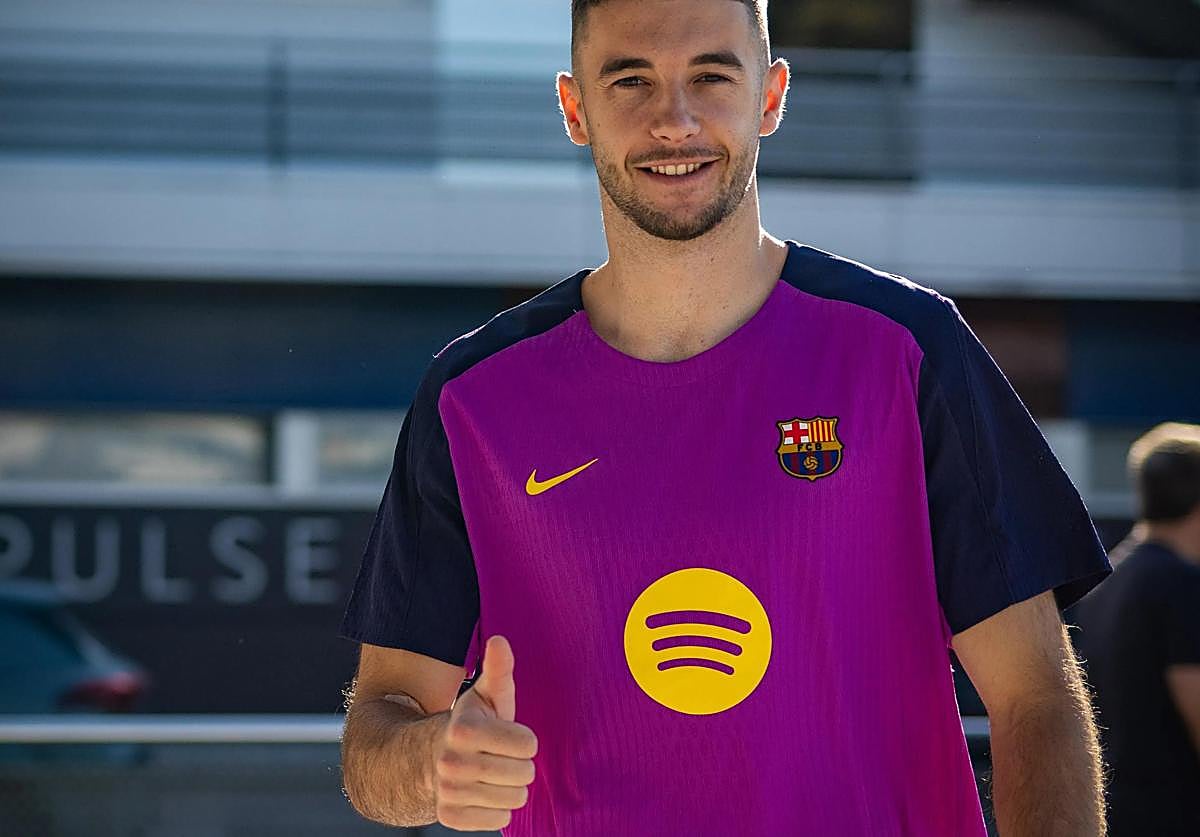 Joan García, nuevo portero del Barcelona.