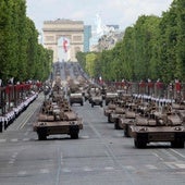 Desfile del 14 de julio este lunes en París.