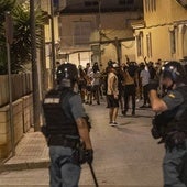 Disturbios en Torre Pacheco durante la noche del sábado.