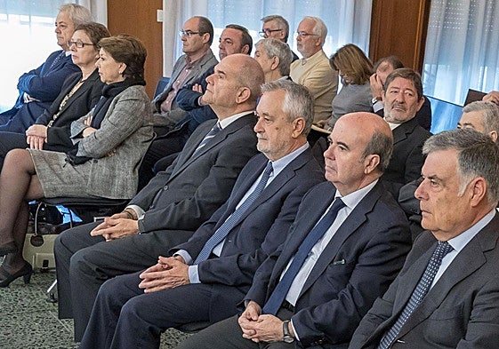 Banquillo del juicio de los ERE de Andalucía