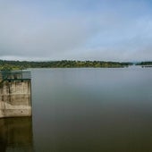 Embalse de Melonares, en Sevilla, que se encuentra al 92% de su capacidad.