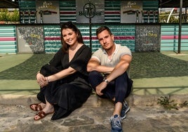 La pareja de hosteleros.