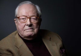 El fallecido líder ultraderechista francés, Jean-Marie Le Pen.