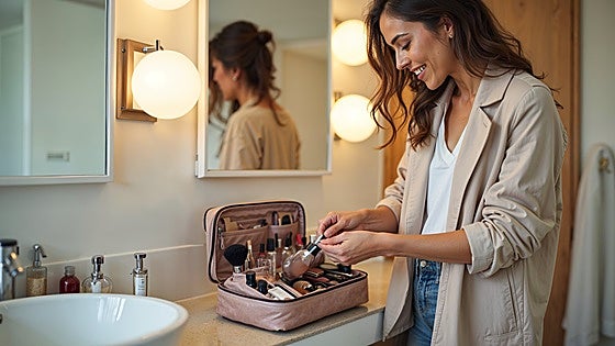 Los mejores neceseres de mujer para tener tu maquillaje y productos de aseo en orden