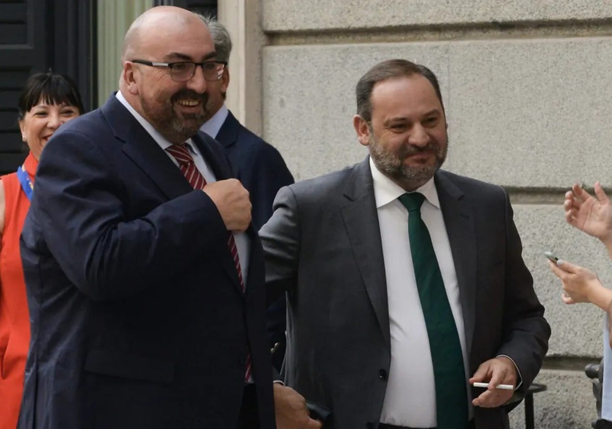 Koldo García y José Luis Ábalos