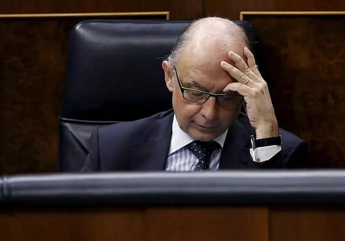 Cristóbal Montoro en el Congreso