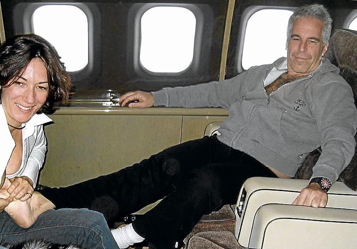 Una de las fotos utilizadas como prueba en el caso de Jeffrey Epstein.