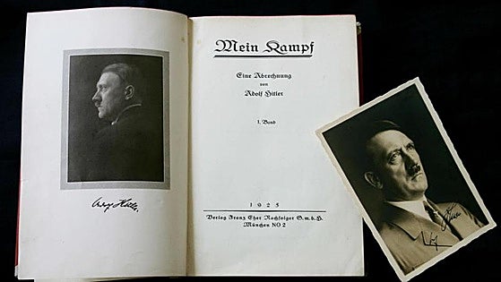 'Mi lucha', el libro superventas de Hitler, cumple cien años