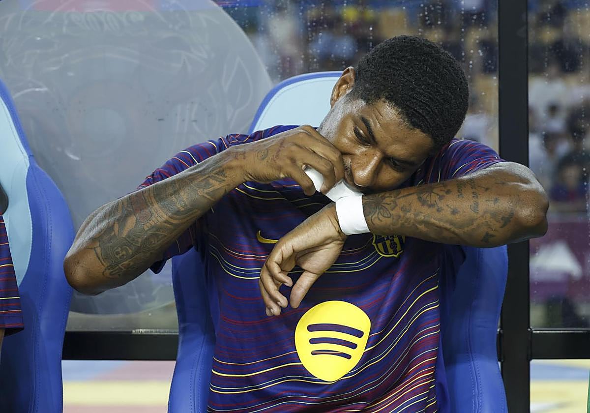 Marcus Rashford, nuevo jugador del Barcelona.