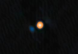 La supergigante Betelgeuse tiene una compañera, y está a punto de devorarla
