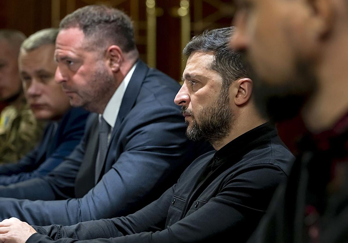 El presidente ucraniano, Volodímir Zelenski.